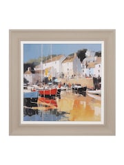 Art Marketing Multi Colourful Harbour Wall Art - Image 6 of 6