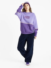 Harper & Lewis Purple Taran Sweater - Image 2 of 6