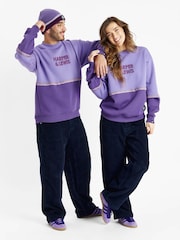 Harper & Lewis Purple Taran Sweater - Image 3 of 6