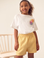 Yellow Stripe Shorts (3-16yrs) - Image 1 of 8