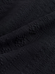 Noir - Smart Textured T-Shirt - Image 6 de 7