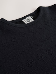 Noir - Smart Textured T-Shirt - Image 7 de 7