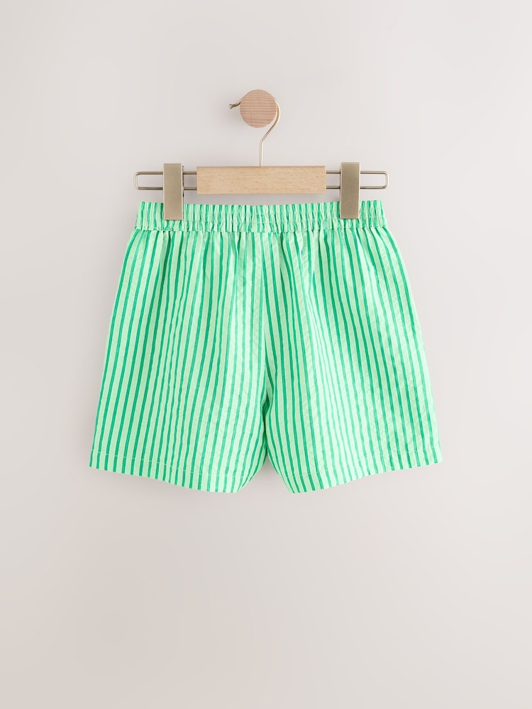 Green Stripe Shorts (3-16yrs) - Image 2 of 8