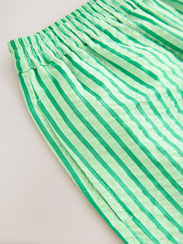 Green Stripe Shorts (3-16yrs) - Image 8 of 8
