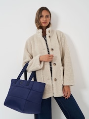 Crew Clothing Blue Nylon Shoulder Bag - Image 2 of 4