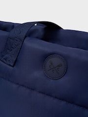 Crew Clothing Blue Nylon Shoulder Bag - Image 3 of 4