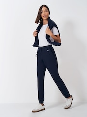 Crew Clothing Company Blue Classic Joggers - Image 4 of 5