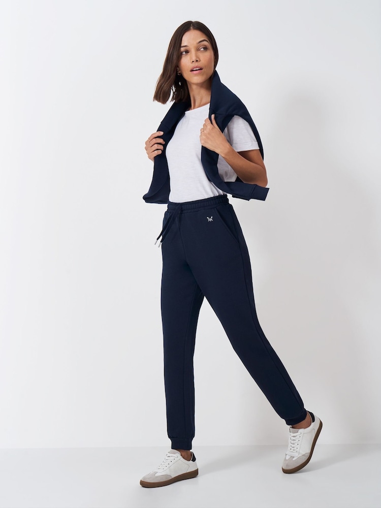Crew Clothing Company Blue Classic Joggers - Image 4 of 5