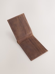 Brown Leather Wallet and Keyring Set - Image 3 of 4