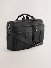 Schwarz - Nylon Modular Briefcase - Image 2 of 5