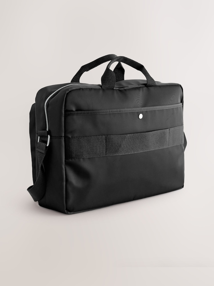 Schwarz - Nylon Modular Briefcase - Image 3 of 5
