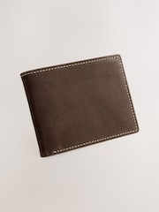Brown Signature Nubuck Wallet - Image 1 of 4