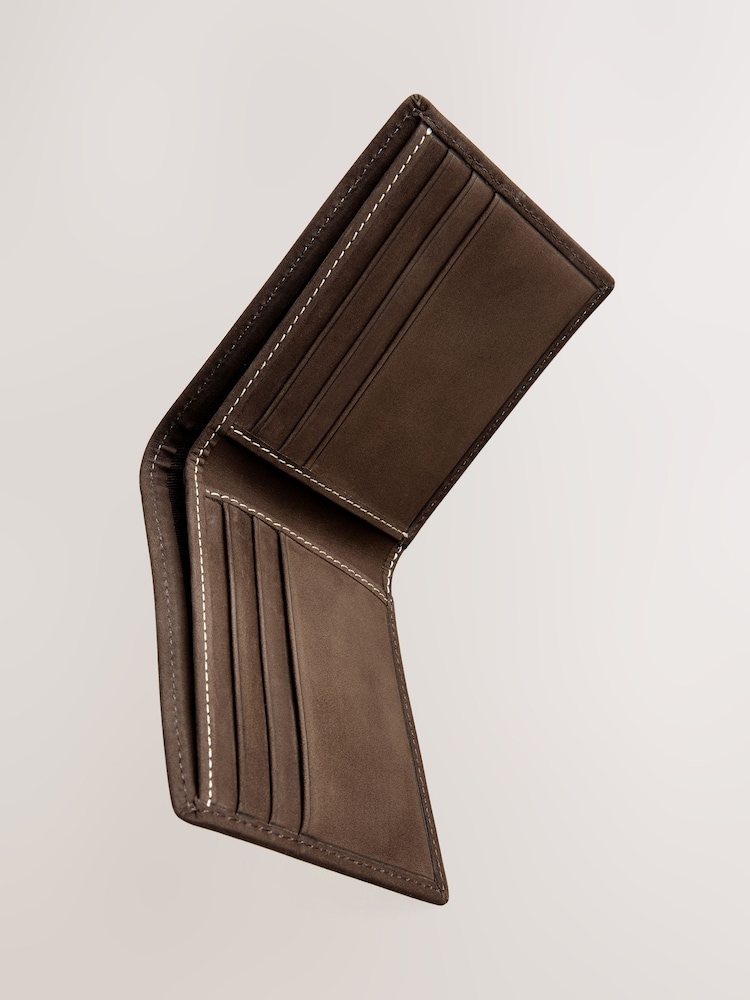 Brown Nubuck Wallet - Image 3 of 4