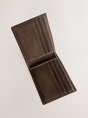 Brown Signature Nubuck Wallet - Image 4 of 4