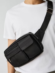 Schwarz - Nylon Modular Crossbody Bag - Bild 6 von 6