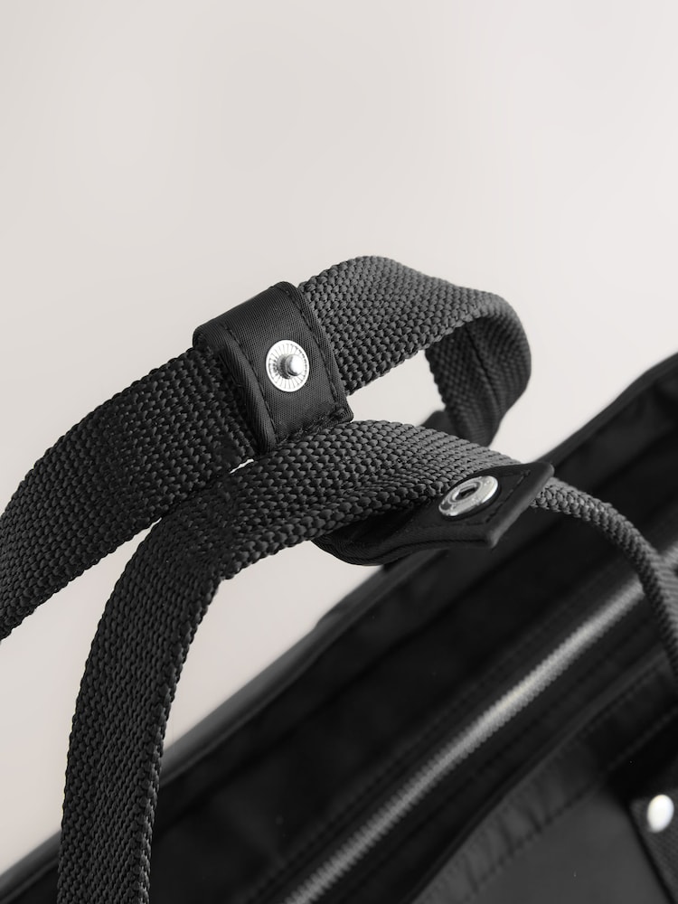 Schwarz - Nylon Tote Bag - Image 5 of 6