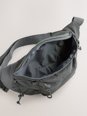 Slate Grey Crossbody Bum Bag - Image 4 of 6
