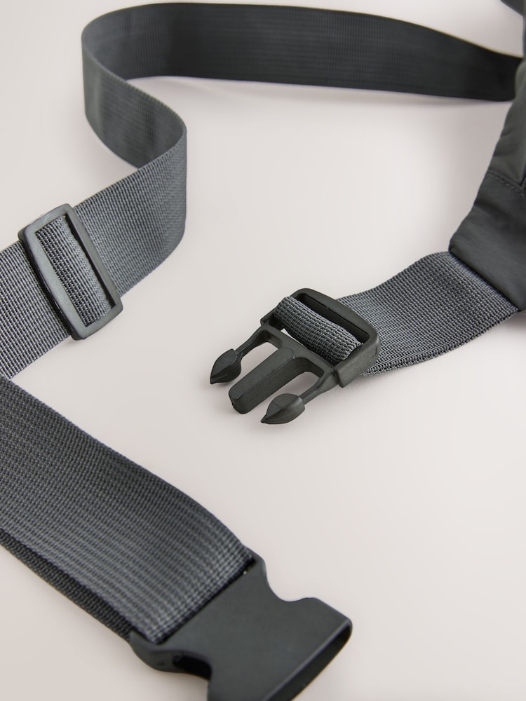 Slate Grey Crossbody Bum Bag - Image 6 of 6