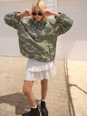 Khaki Camo Overhead Rain Jacket - Image 2 of 7