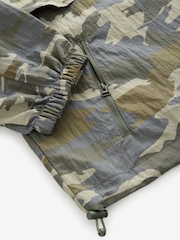 Khaki Camo Overhead Rain Jacket - Image 7 of 7