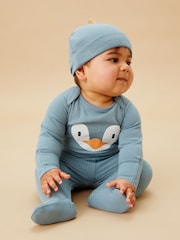 MORI Cotton And Bamboo Christmas Baby Outfit Set - Image 1 of 7