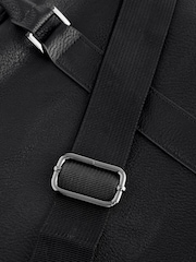 Black Faux Leather Briefcase - Image 6 of 7