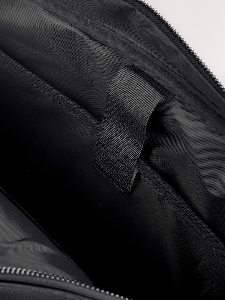 Black Faux Leather Briefcase - Image 7 of 7