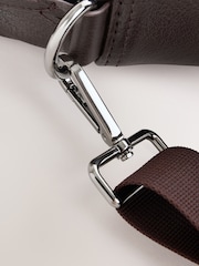 Brown Faux Leather Briefcase - Image 7 of 7