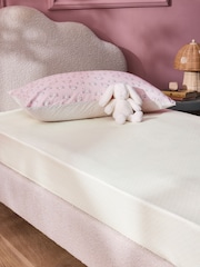 Jojo Maman Bébé Pink Fitted Polka Dot 180 Thread Count Fitted Sheet - Image 1 of 2