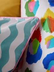 Eleanor Bowmer Painted Leopard 180 Thread Count Duvet Cover and Pillowcase Set - Image 2 of 4