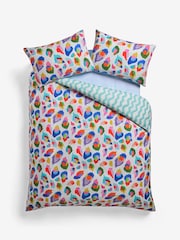 Eleanor Bowmer Painted Leopard 180 Thread Count Duvet Cover and Pillowcase Set - Image 4 of 4