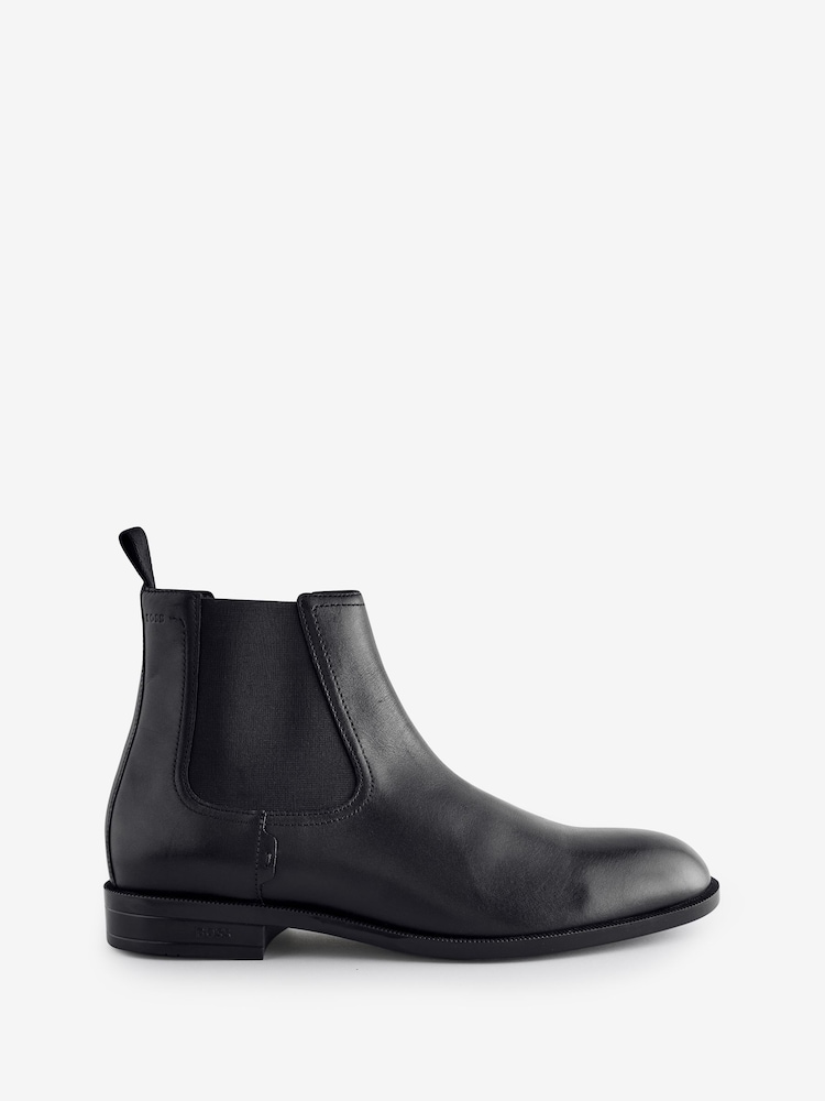 BOSS Leopard Leather Chelsea Boots - Изображение 1 из 5