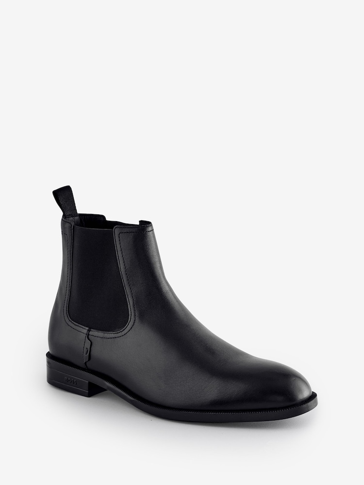 BOSS Leopard Leather Chelsea Boots - Изображение 2 из 5