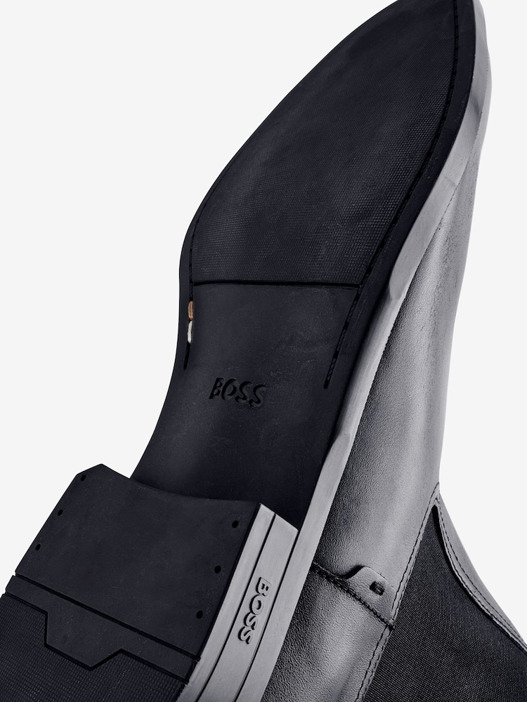 BOSS Leopard Leather Chelsea Boots - Изображение 5 из 5