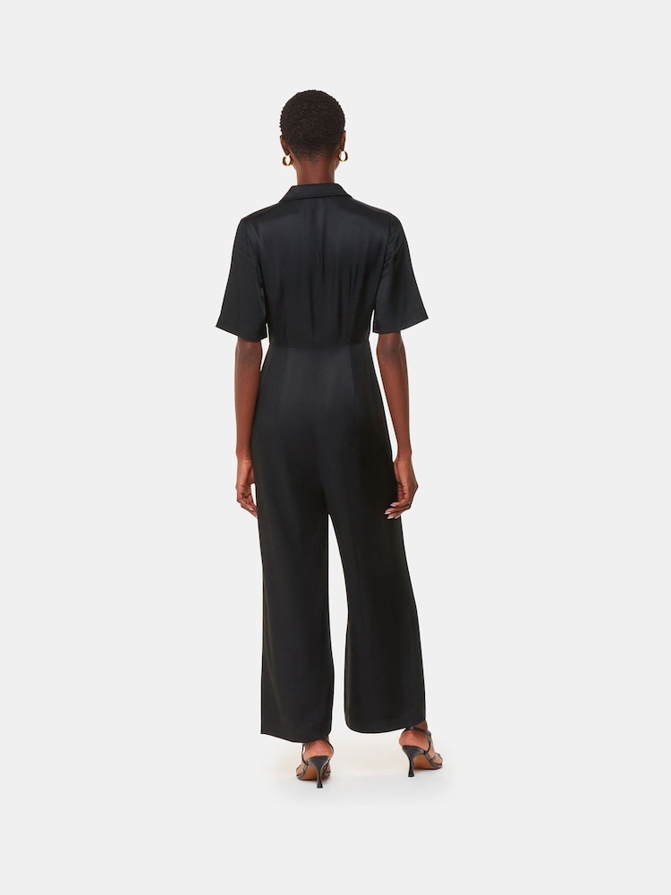 Whistles Black Edina Jumpsuit - Image 2 of 5