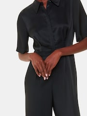 Whistles Black Edina Jumpsuit - Image 4 of 5