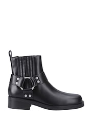 ONLY Black Bax-2 Short Biker Boots - Image 1 of 4
