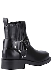 ONLY Black Bax-2 Short Biker Boots - Image 3 of 4