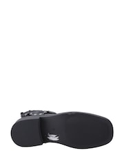 ONLY Black Bax-2 Short Biker Boots - Image 4 of 4