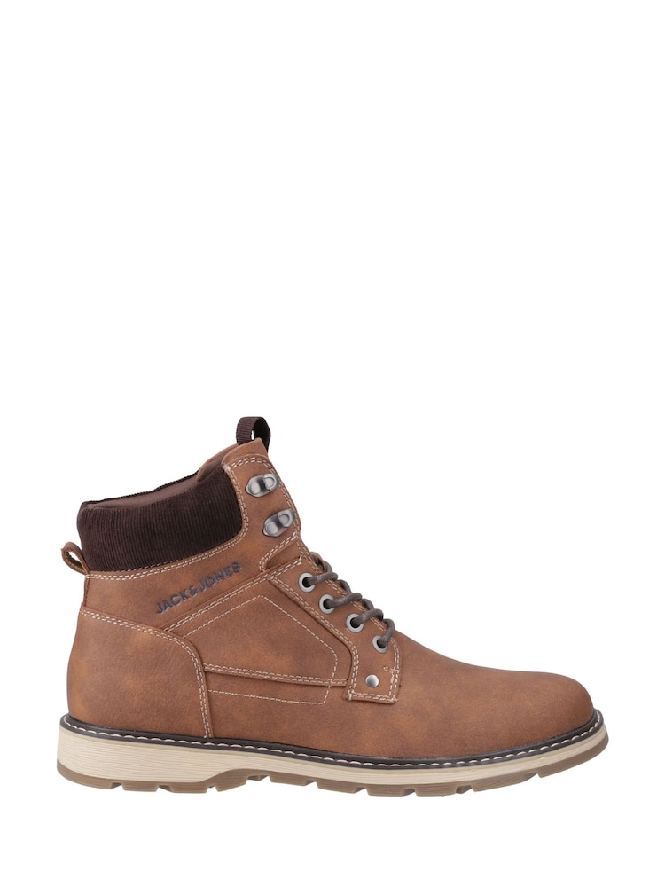 JACK & JONES Brown Stratford Boots - Image 1 of 4