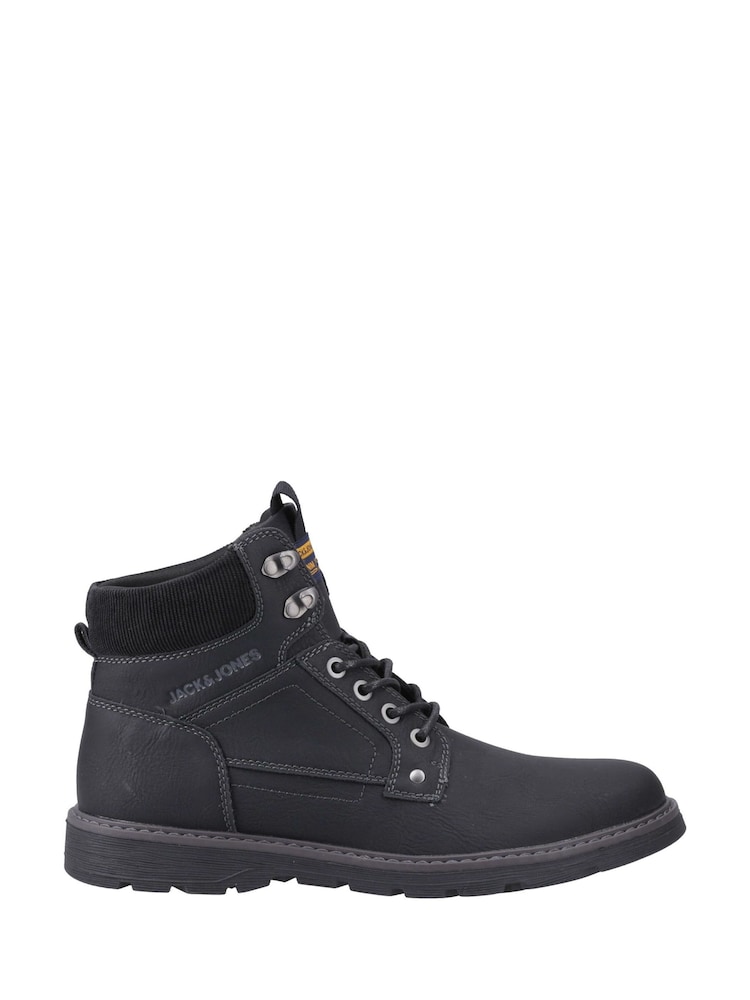 JACK & JONES Black Stratford Boots - Image 1 of 4