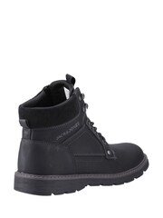 JACK & JONES Black Stratford Boots - Image 3 of 4
