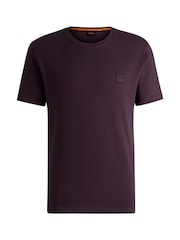 BOSS Relaxed Fit Tales Logo Patch Jersey T-Shirt - Bild 4 von 4