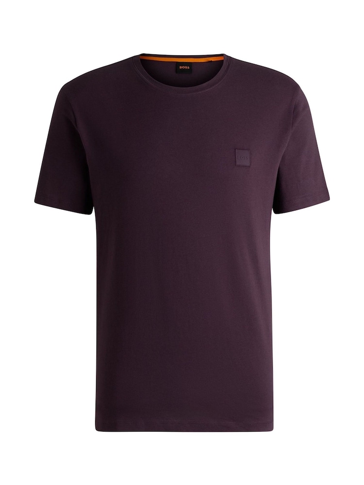 BOSS Relaxed Fit Tales Logo Patch Jersey T-Shirt - Bild 4 von 4