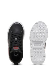 Puma Black Girls Mayze Winter Tartan Sneakers - Image 4 of 6