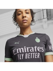 Puma Grey Womens AC Milan 24/25 Third Jersey - Image 5 of 7