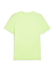 Puma Yellow Mens Run Cloudspun Short Sleeve Running T-Shirt - Image 6 of 7