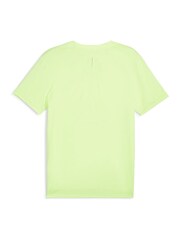 Puma Yellow Mens Run Cloudspun Short Sleeve Running T-Shirt - Image 7 of 7