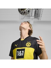 Puma Black Mens Borussia Dortmund 24/25 Authentic Away Jersey - Image 4 of 7