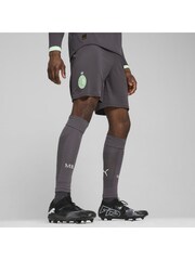 Puma Grey Mens AC Milan 24/25 Shorts - Image 1 of 1